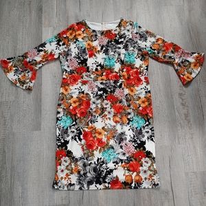 Kari Lyn | floral print dress